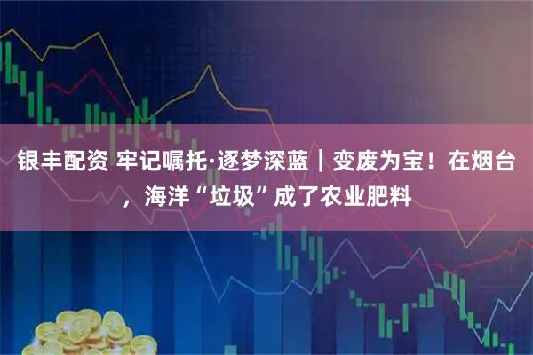 银丰配资 牢记嘱托·逐梦深蓝｜变废为宝！在烟台，海洋“垃圾”成了农业肥料